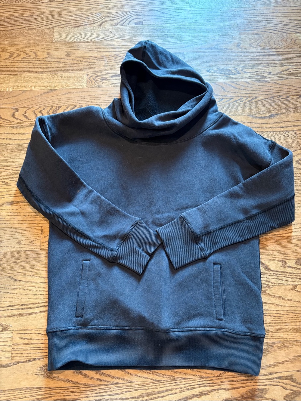 Zyia Oh So Soft Hoodie Sweatshirt Black